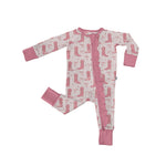 Pink Boots Long Sleeve Pajamas