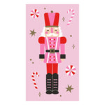 Pink Nutcracker Holiday Paper Guest Towels - 16ct