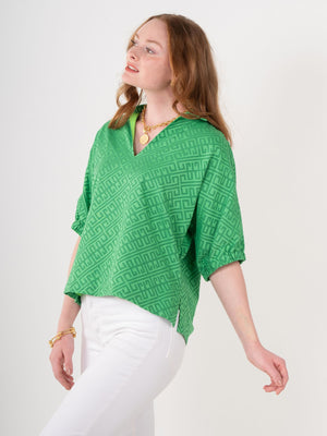 Poppy Top Fairway Green Monogram