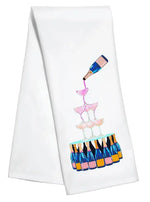 Pour Champagne Kitchen Towel