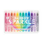 Rainbow Sparkle Watercolor Gel Crayons