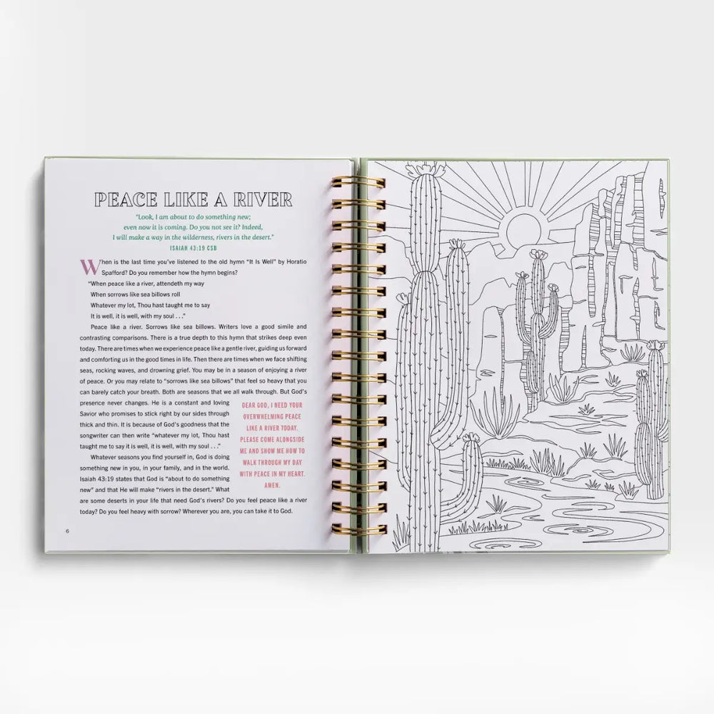 Rest For Your Soul: Devotional Coloring Book