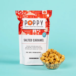 Poppy Handcrafted Popcorn Salted Caramel Market Bag