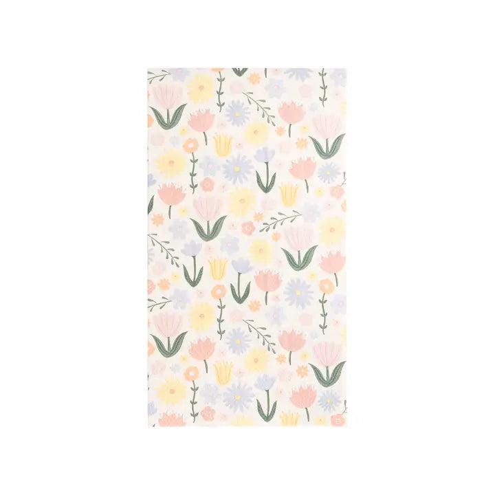 Spring Floral Paper Dinner Napkin