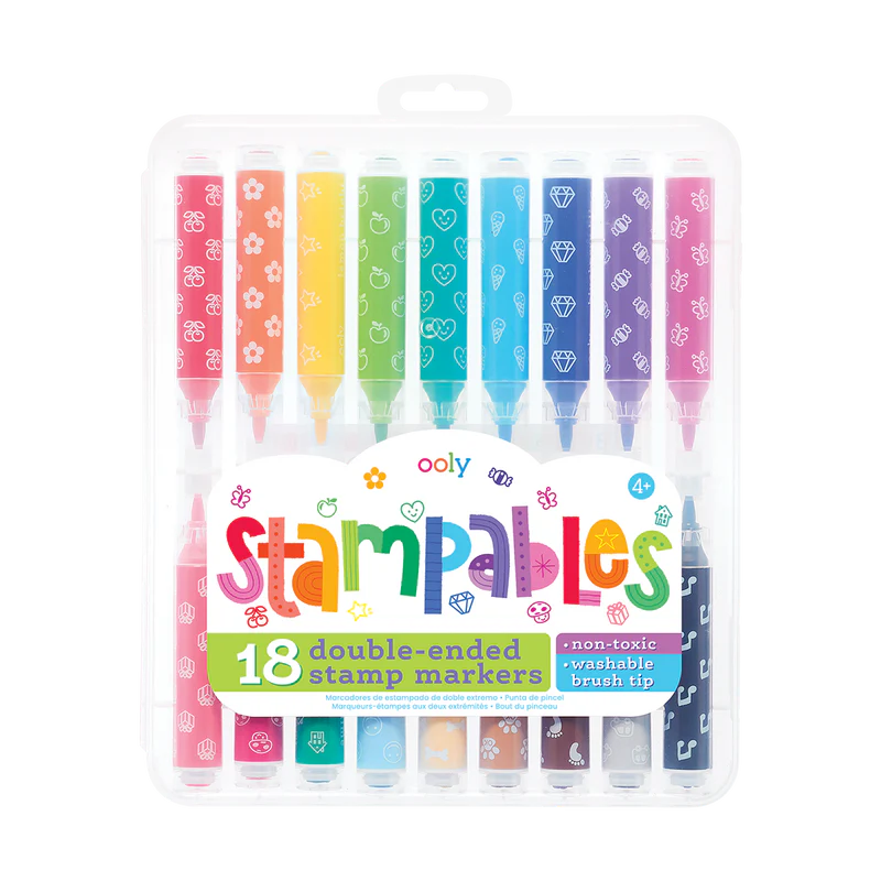 Stampables Double-Ended Stamp Markers - Set of 18