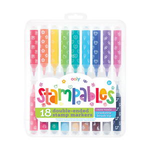 Stampables Double-Ended Stamp Markers - Set of 18