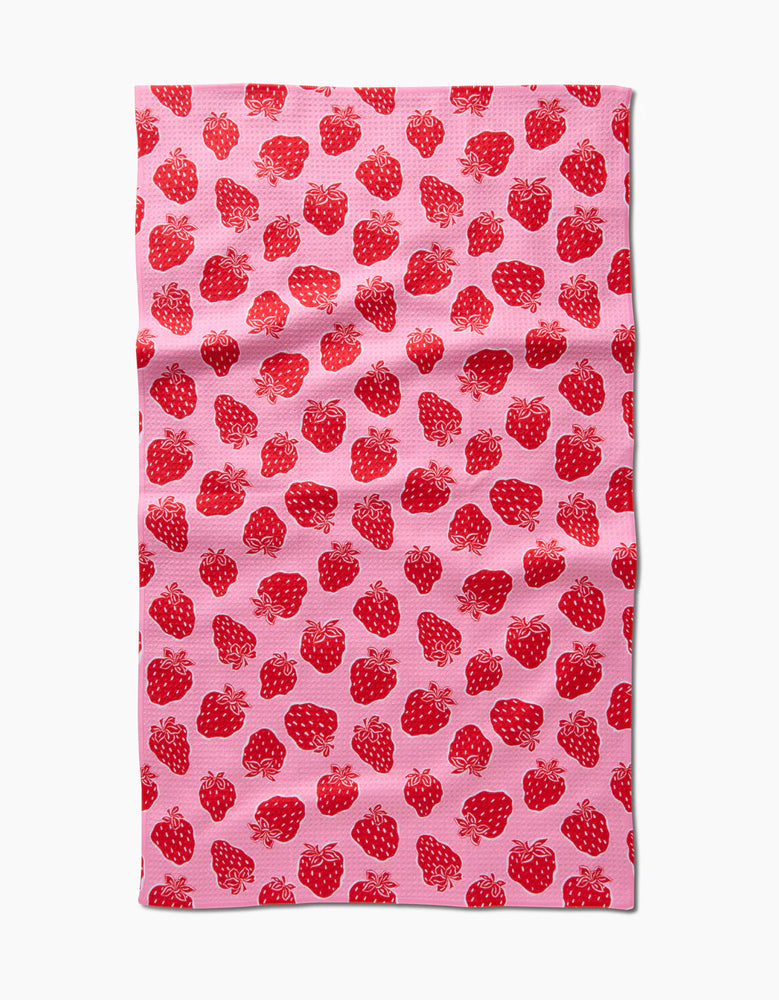 Strawberry Fields Kitchen Tea Towel