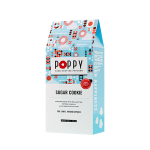 Poppy Handcrafted Popcorn Sugar Cookie Box