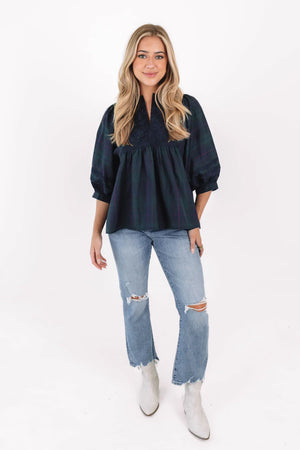 The Katrina Puff Sleeve Tunic