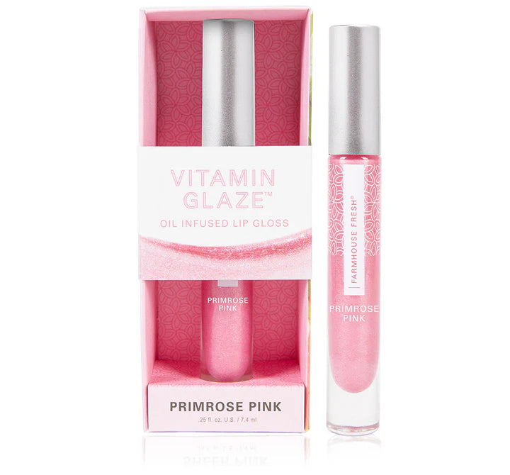 Vitamin Glaze™ Oil Infused Lip Gloss – Primrose Pink