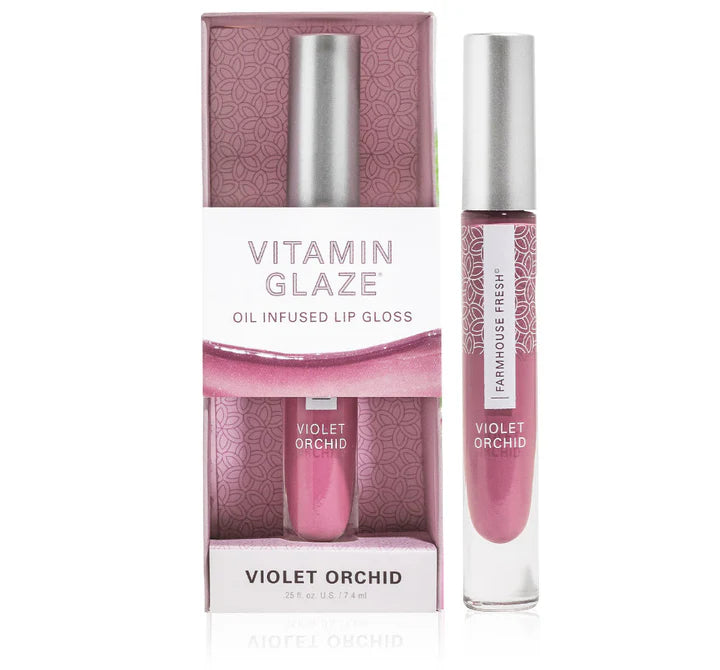 Vitamin Glaze™ Oil Infused Lip Gloss – Violet Orchid