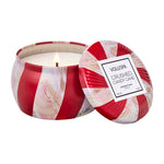 Voluspa Crushed Candy Cane Mini Tin