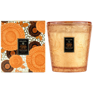 Voluspa Spiced Pumpkin 3 Wick Hearth Candle