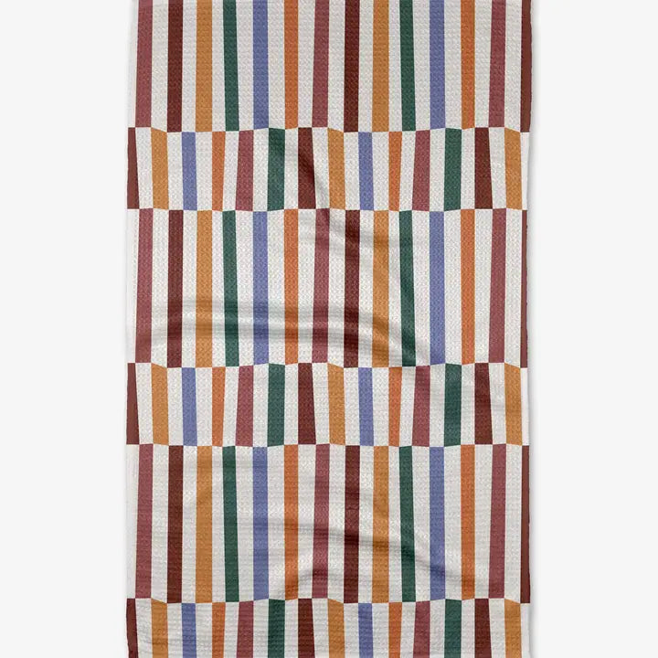 Wonky Stripes Kitchen Tea Towel