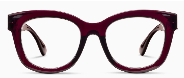 Center Stage (Blue Light) Dark Cherry Glasses