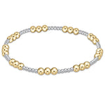 Enewton Classic Joy Pattern 4mm Bead Bracelet - Mixed Metal