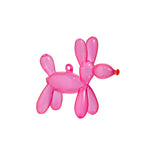 Pink Balloon Puppy Ornament