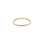 Enewton Bliss Bar Gold Pattern 3mm Bead Bracelet