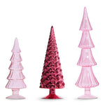 Pink Glass Christmas Tree