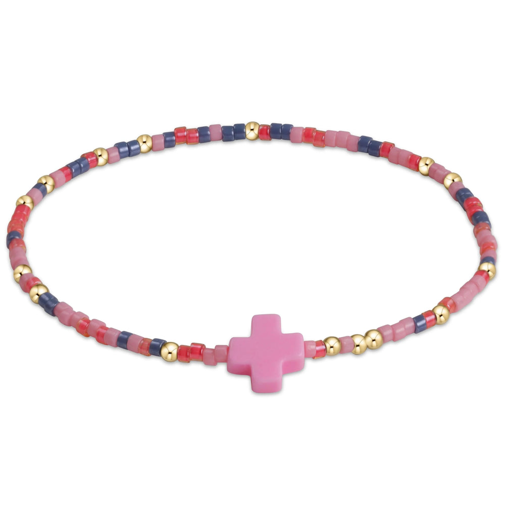 Enewton Egirl Hope Unwritten Signature Cross Bracelet