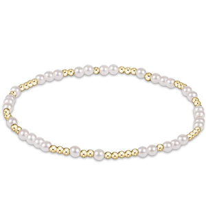 Enewton Hope Unwritten 3mm Bead Bracelet - Pearl