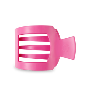 Paradise Pink Small Flat Square Hair Clip