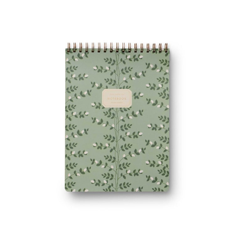 Climbing Vines Large Top Spiral Notebook