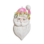 Colorful Santa Ornament