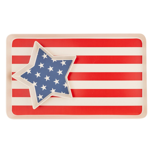 American Flag Serving Tray Set - Eden Lifestyle