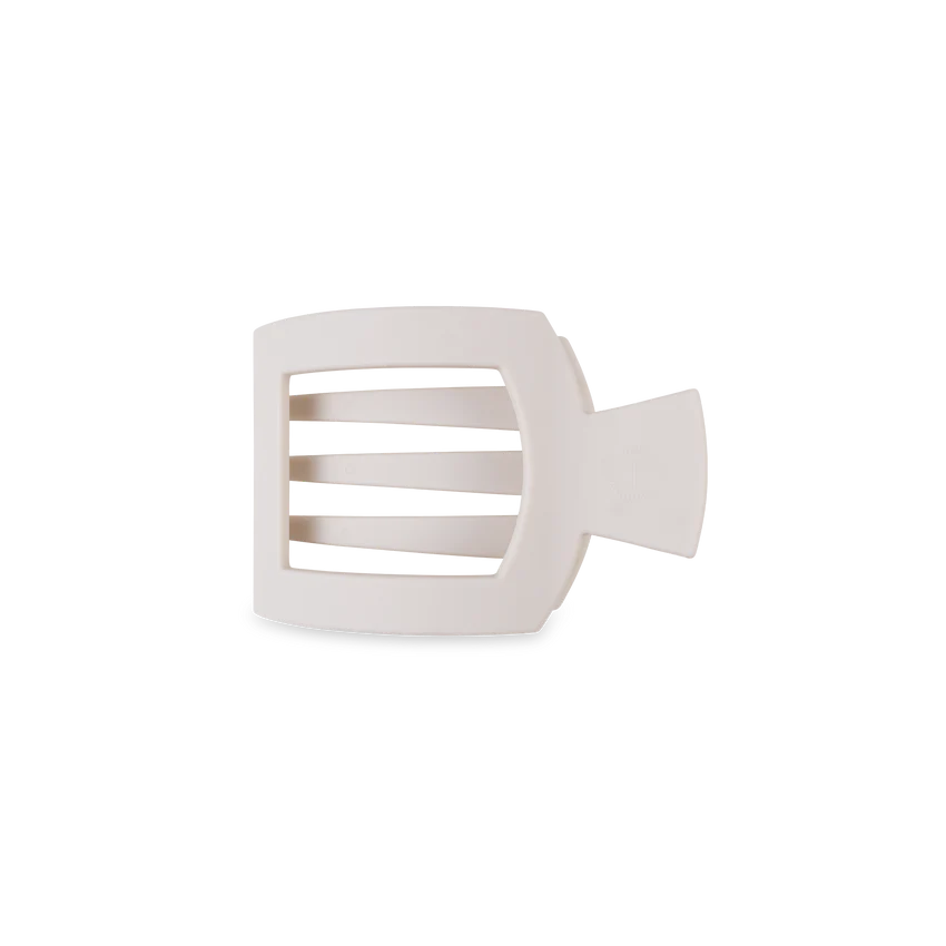 Toasted Medium Flat Square Hair Clip