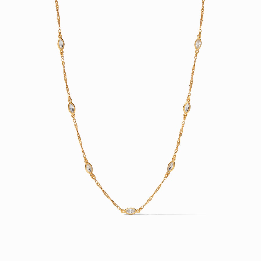 Julie Vos Charlotte Delicate Station Necklace - Eden Lifestyle