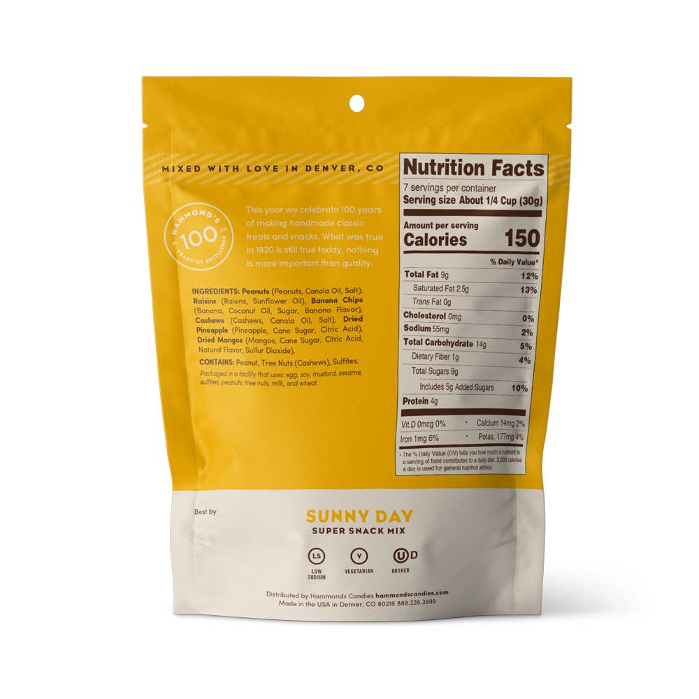 Sunny Day Snack Bag 8oz. - Eden Lifestyle