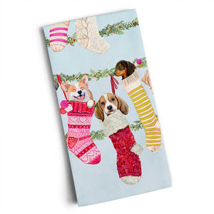 Sweet Stockings Tea Towel - Eden Lifestyle