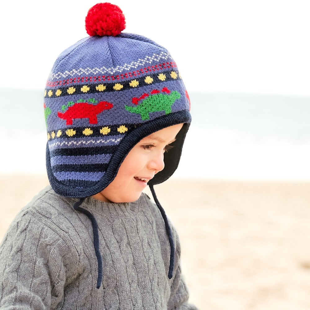 Knitted hat - Pink marl - Kids