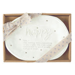 Mud Pie, Home - Serving,  Mud Pie - Happy Definition Plate