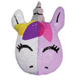 Eden Lifestyle, Gifts - Kids Misc,  Unicorn Reversible Sequin Pillow