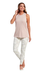 Mud Pie Dempsey Blush Ribbed Tank - Eden Lifestyle