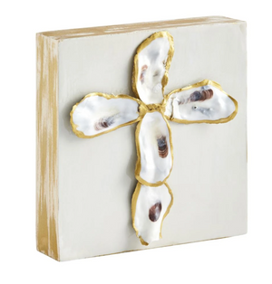 Mud Pie Oyster Plaque - Eden Lifestyle