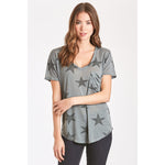 Eden Lifestyle, Women - Tees,  Star Burnout Tee